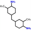 2،2'-دی متیل-4,4'-متیلنبیس ((سیکلوهکسی آمین) (DMDC/MACM) C15H30N2 CAS 6864-37-5